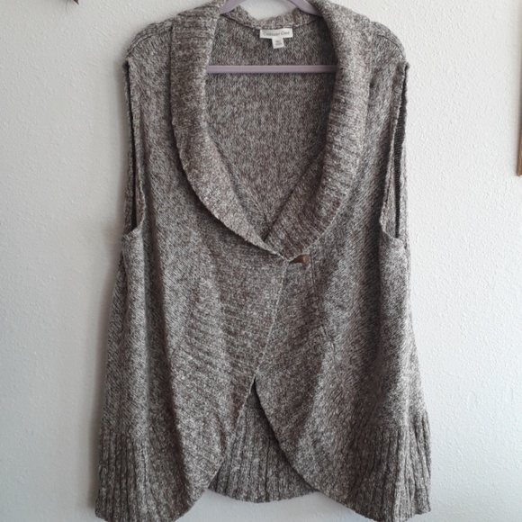 Coldwater Creek Sweaters - Coldwater Creek Cardigan Sweater Vest